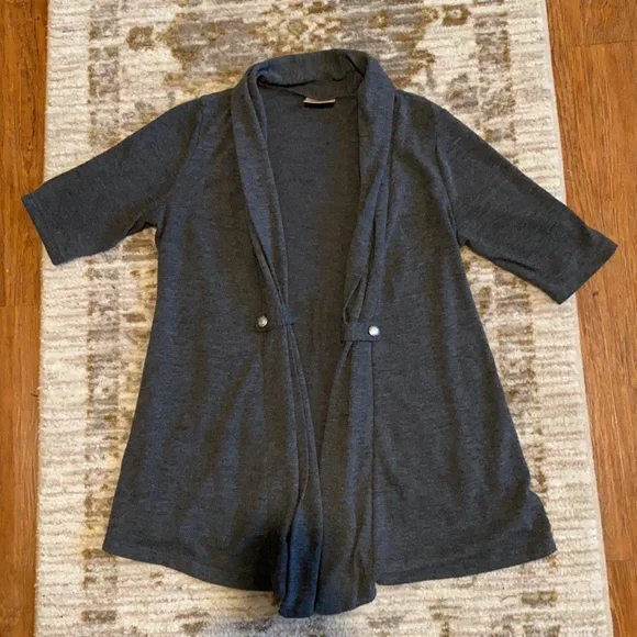 Anthropologie short sleeve cardigan - Picture 2 of 4